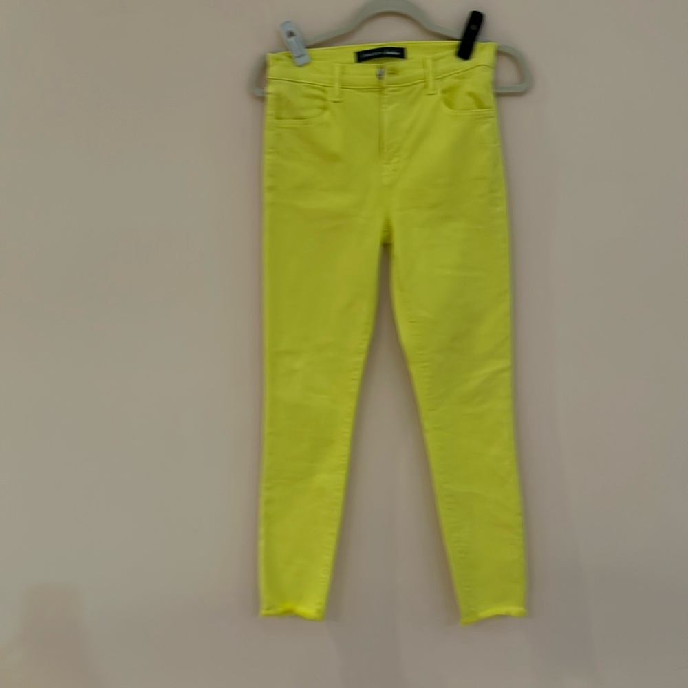 J Brand skinny leg jeans.